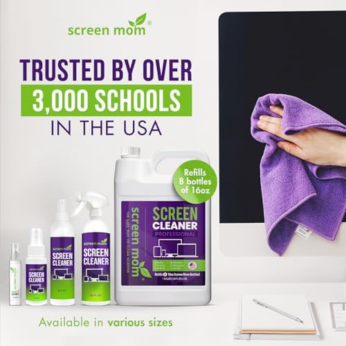 Screen Cleaner 4-Pack Microfiber Cloths - Image 7