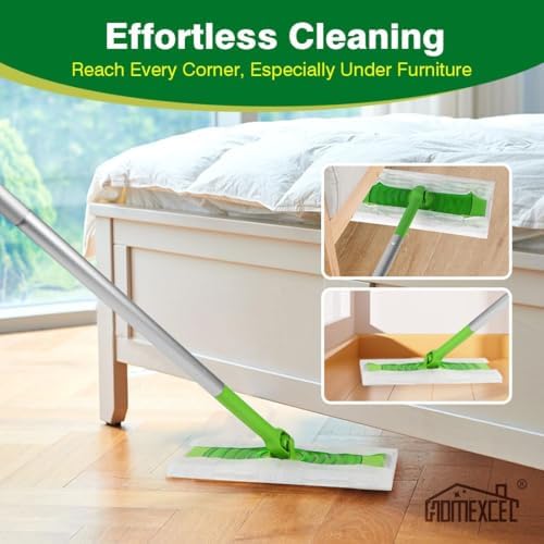 HOMEXCEL Dry Sweeping Cloths for Swiffer Sweeper 120 Count Disposable - Image 3