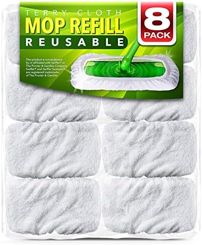VanDuck Reusable 100% Cotton Mop Pads by VanDuck