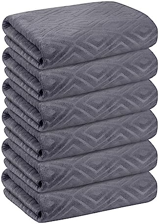 JML Microfiber Bath Towels Set, 6 Pack - Image 2