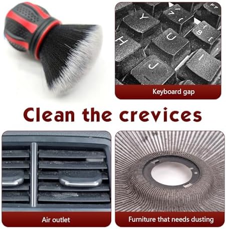 Car Detailing Brush, Ultra Soft Tire Shine Brush - Image 3