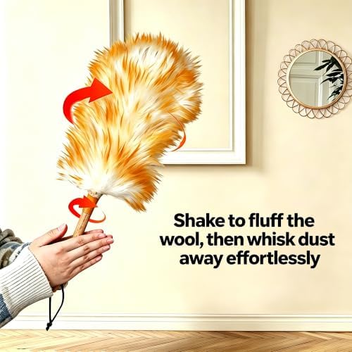 Gracefur 19.6-Inch Lambswool Duster - Image 5