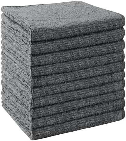 UNIMADE Washcloths 10 Pack Face Towels, Highly Soft Wash Cloths by Unimade