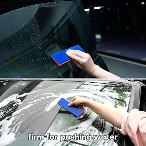 NEWISHTOOL 8-Inch Window Tint Squeegee Rubber Blade Without Handle, 2 Pack - Image 5