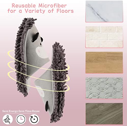 Detachable Dog Mop Slippers for Floor Dusting - Image 4
