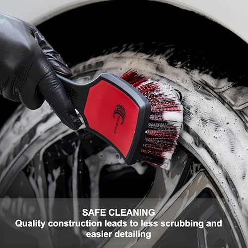 2-Pack Car Wheel & Tire Brush Set - Image 6