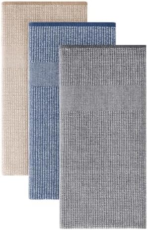 Homaxy 380 GSM Cotton Premium Kitchen Towels 3 Pack by Homaxy