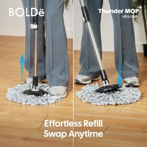 Thunder MOP Ultra Clean Stainless Steel Spin System - - Image 6