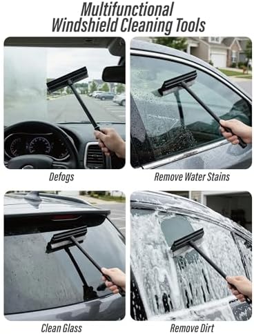 2 in 1 Window Squeegee for Car, Window Cleaner - Image 6