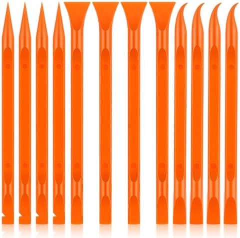 12 PCS Carbon Fiber Plastic Scrapers Tool, Non-Scratch Scraper Tool by Unknown