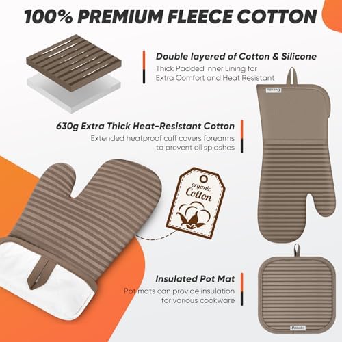 Oven Mitts Kitchen Towels and Dishcloths - Image 3