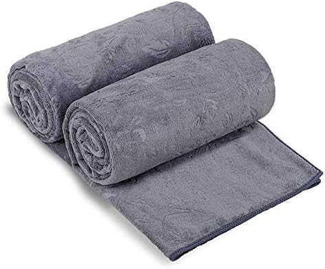 JML Large Microfiber Bath Towels Set of 2 by JML