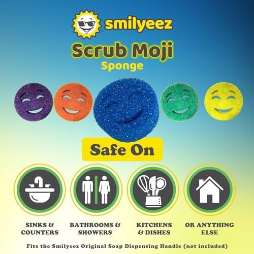 The Original Scrub Moji Scrubbing Sponge by Smilyeez - Image 6
