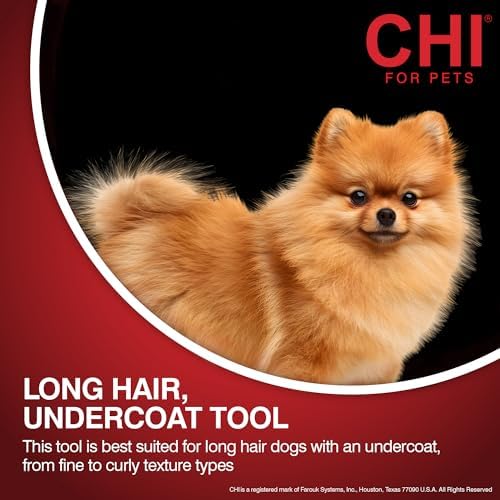 CHI for Dogs Dematting and Deshedding Undercoat Rake - Image 3