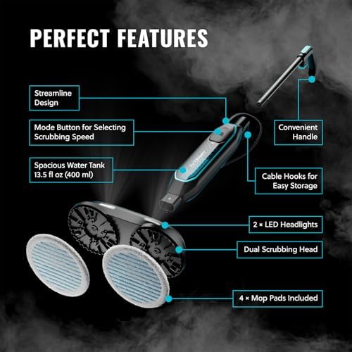 PurSteam ScrubMaster Steam Mop - Image 6