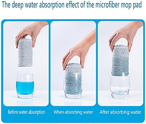 18" Microfiber Mop Pads 6 Pack, Replacement Heads - Image 6