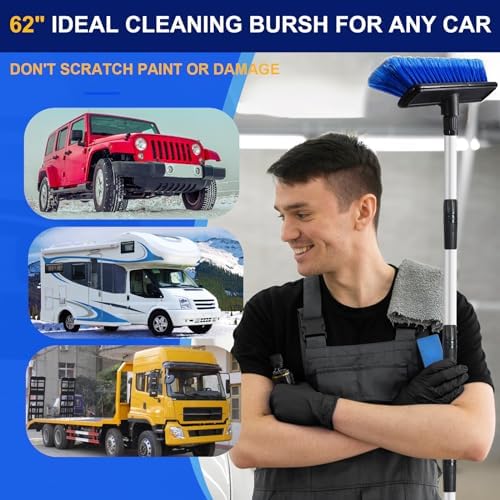 EVERRUSH 62" Car Wash Brush Mop - Image 4