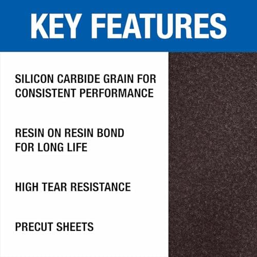 Mercer Industries 418036 Silicon Carbide 12" x 18" Floor Sanding Sheets - Image 4