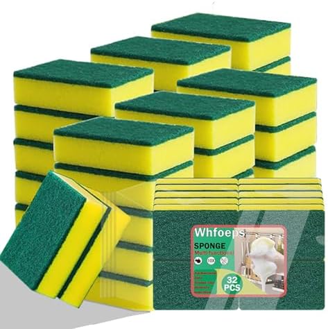 Kitchen Scrub Sponges 32 Count by Unknown