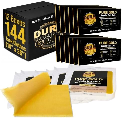 Dura-Gold - Pure Gold Superior Tack Cloth Woodworking by Dura-Gold