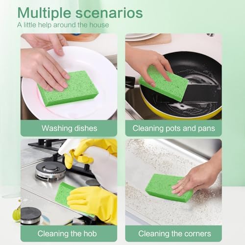 Large Cellulose Sponges, Kitchen Sponge - Image 2