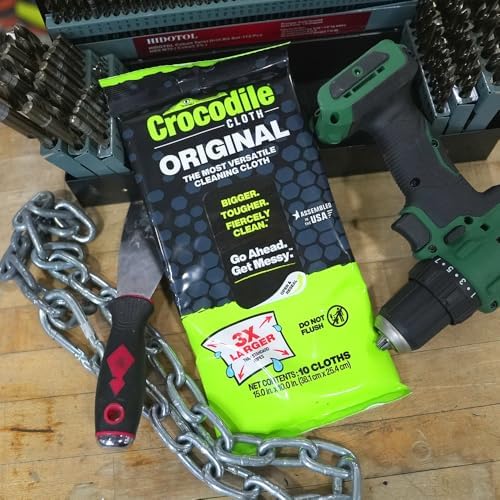 Crocodile Cloth Original Heavy-Duty Hand & Tool Wipes - Image 5