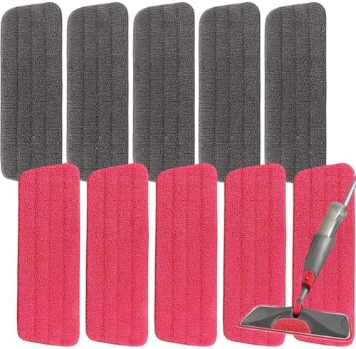 16.5 inch Microfiber Mop Pads for Rubbermaid Reveal Spray Mop and Any 16.5" by Sgizoku