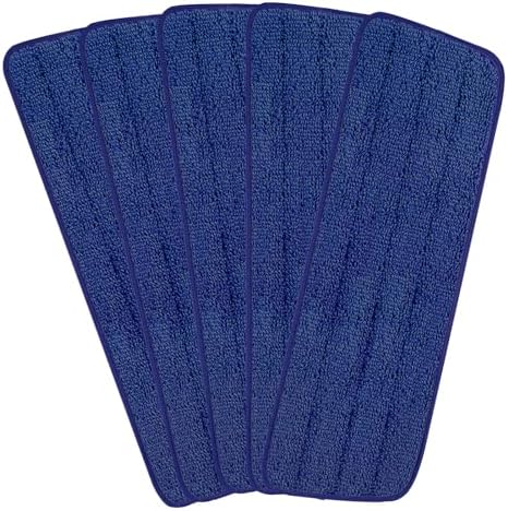 16.5 inch Reusable Mop Pads Microfiber Spray Mop Replacement Heads by H-Gamely