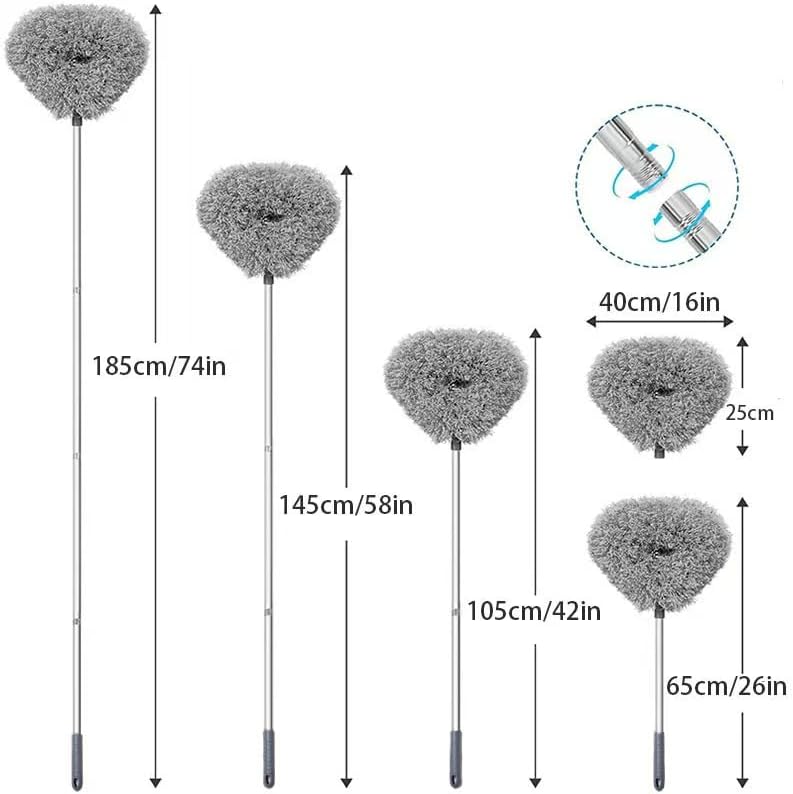 Ceiling Fan Cleaner Duster, Adjustable and Removable Fan Blade Cleaner from 18 - Image 3