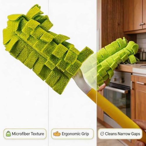 5 PCS Reusable Fleece Duster Refills, Washable Pads - Image 4