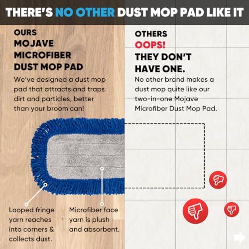 18" Mojave Microfiber Dust Mop System - Image 5