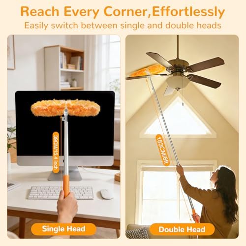 6 ft Extendable Duster Handle - Image 2