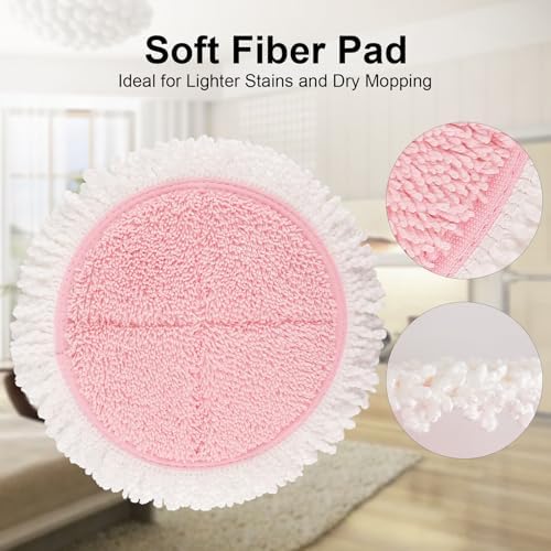 Electric Mop Pads, 6.3in Spin Mop Pads - Image 3