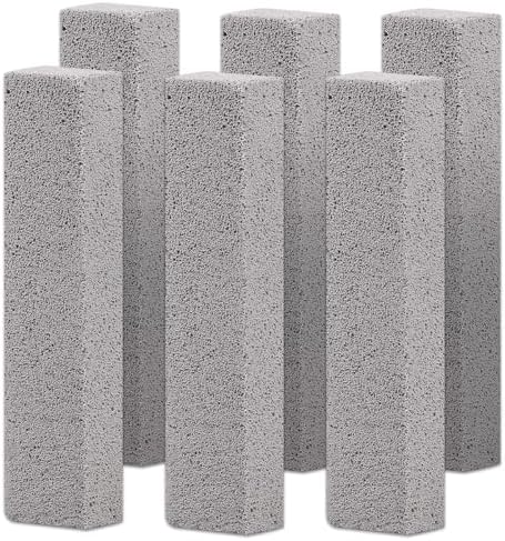 Herda 6 Pack Pumice Stone Toilet Bowl Cleaner, Powerfully Pumice Stick by Betterqualitybetterlife