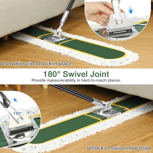 48" Commercial Dust Mop for Floor Cleaning - Image 3