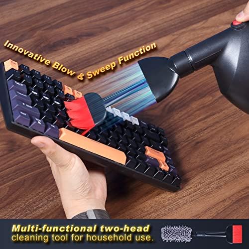 Electric Air Duster for Electronics, 500W 31m/s High-Powered Keyboard Cleaner - Image 3