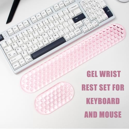 Gel Keyboard and Mouse Wrist Rest Set, Wrist Pad - Image 2