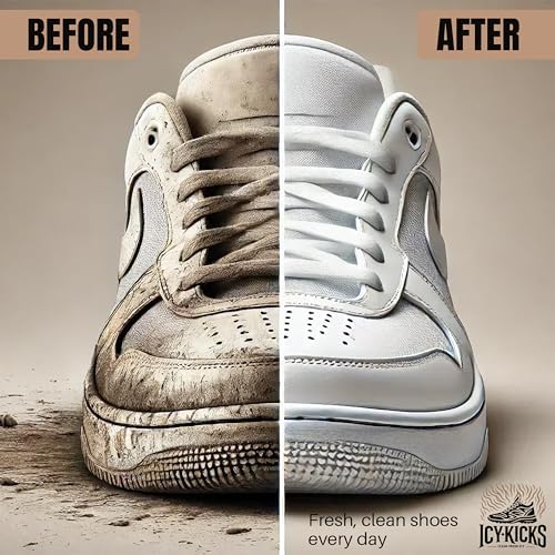 ICYKICKS Shoe Cleaning Kit, 6-in-1 Sneaker Cleaner - Image 2
