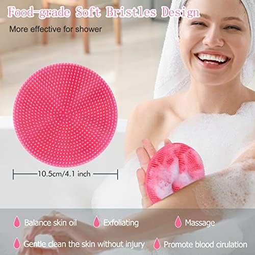 INNERNEED Food-Grade Soft Silicone Body Scrubber Shower Brush - Image 3