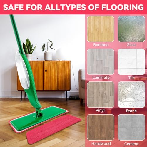 Spray Mop Refills for Libman Freedom Spray Mop, 16in Reusable & Washable - Image 6