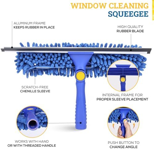 KLEEN HANDLER 2-in-1 Window Squeegee - Image 2