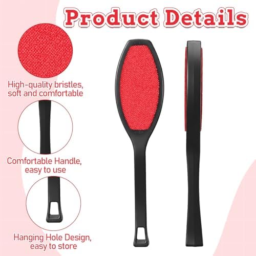 HJZHI 2Pcs Double-Sided Lint Brushes - Image 5