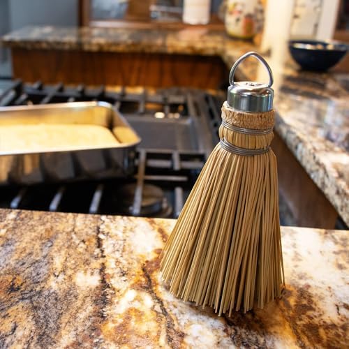 Unique Decorative and Functional Straw Broom Poke Cake Tester Baking Accessory - Image 5
