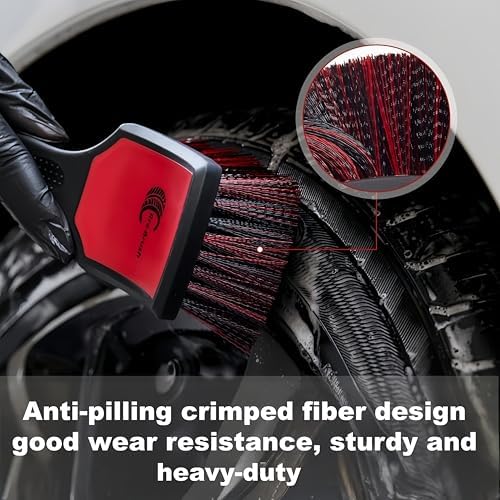 2-Pack Car Wheel & Tire Brush Set - Image 2