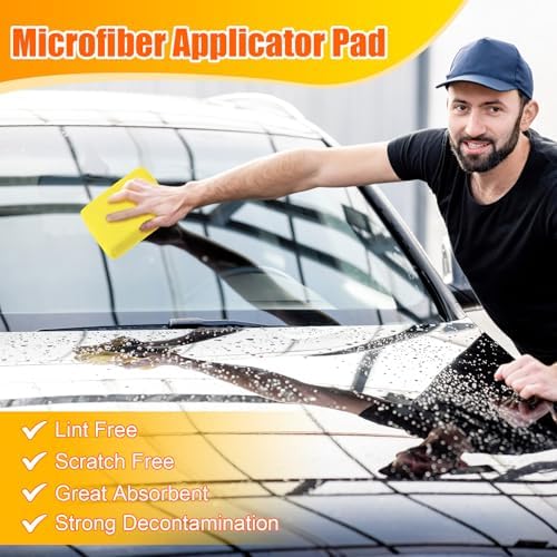 Riakrum 32 Pcs Microfiber Applicator Pads - Image 3