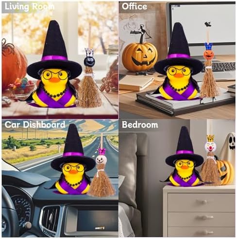 Halloween Duck Car Ornament, Rubber Duck Car Dashboard Decor - Image 5