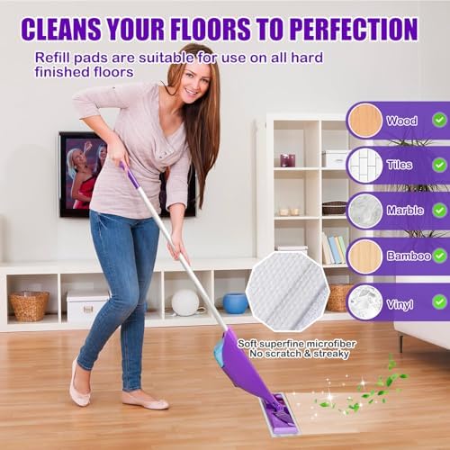 60 Pack Disposable Wet Jet Pads Refill Compatible - Image 5