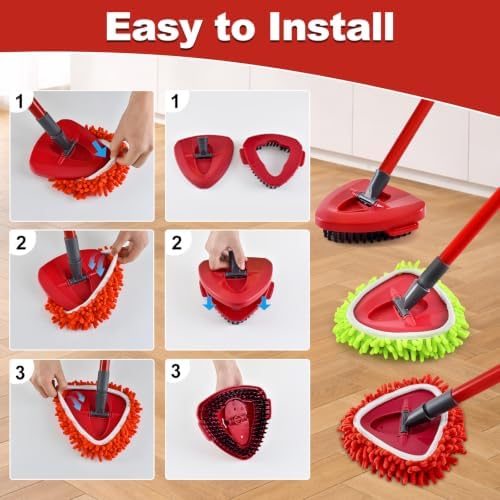 6pcs Mop Heads Replacements for OCedar EasyWring 1 Tank System - Image 5