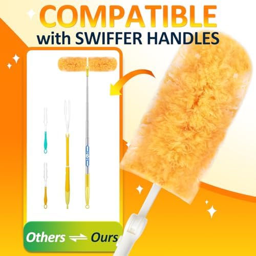 Duster Refills 50 Counts, 360° Heavy Duty Multi Surface Duster Refills - Image 6