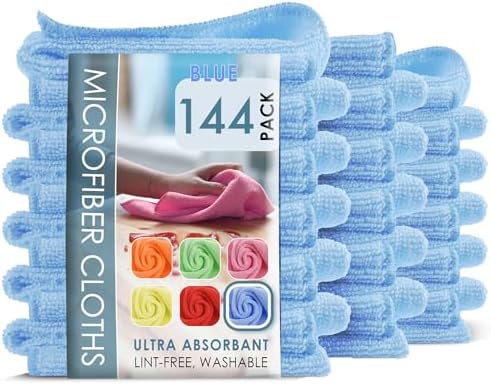 Hearth & Harbor Microfiber Cleaning Cloth, Towels by HearthHarbor